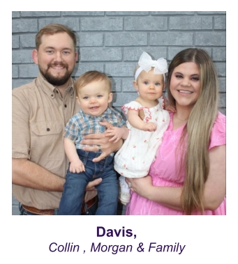 Davis, Collin , Morgan & Family